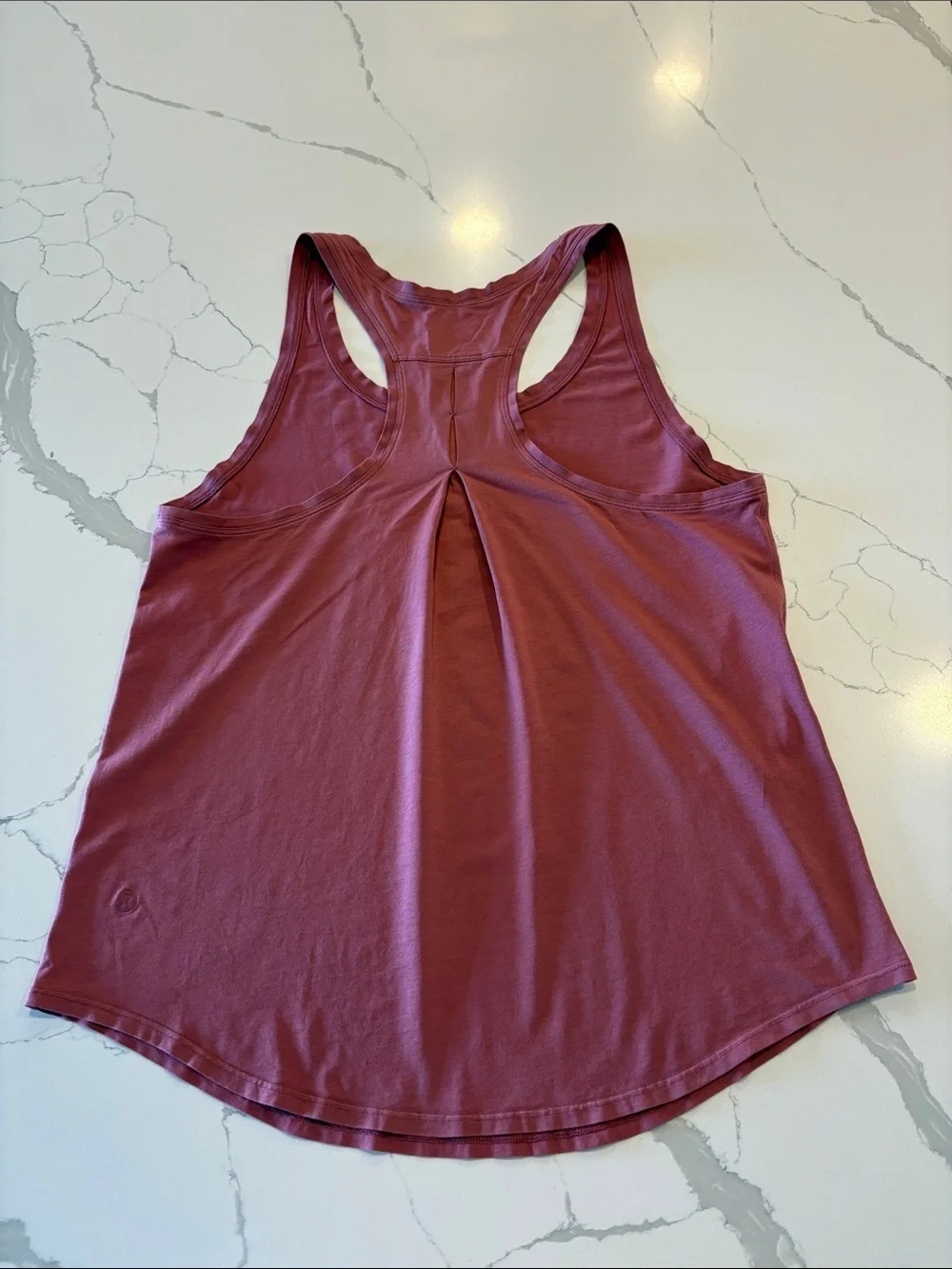 Lululemon Love Tank Pleated ~ 8 ~ Misty Merlot